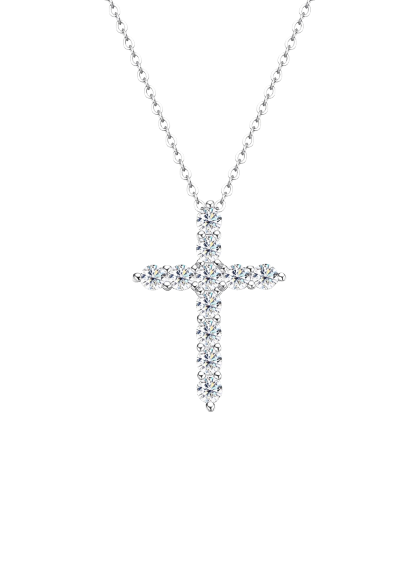 Petite Cross - 925 Sterling Silver gold