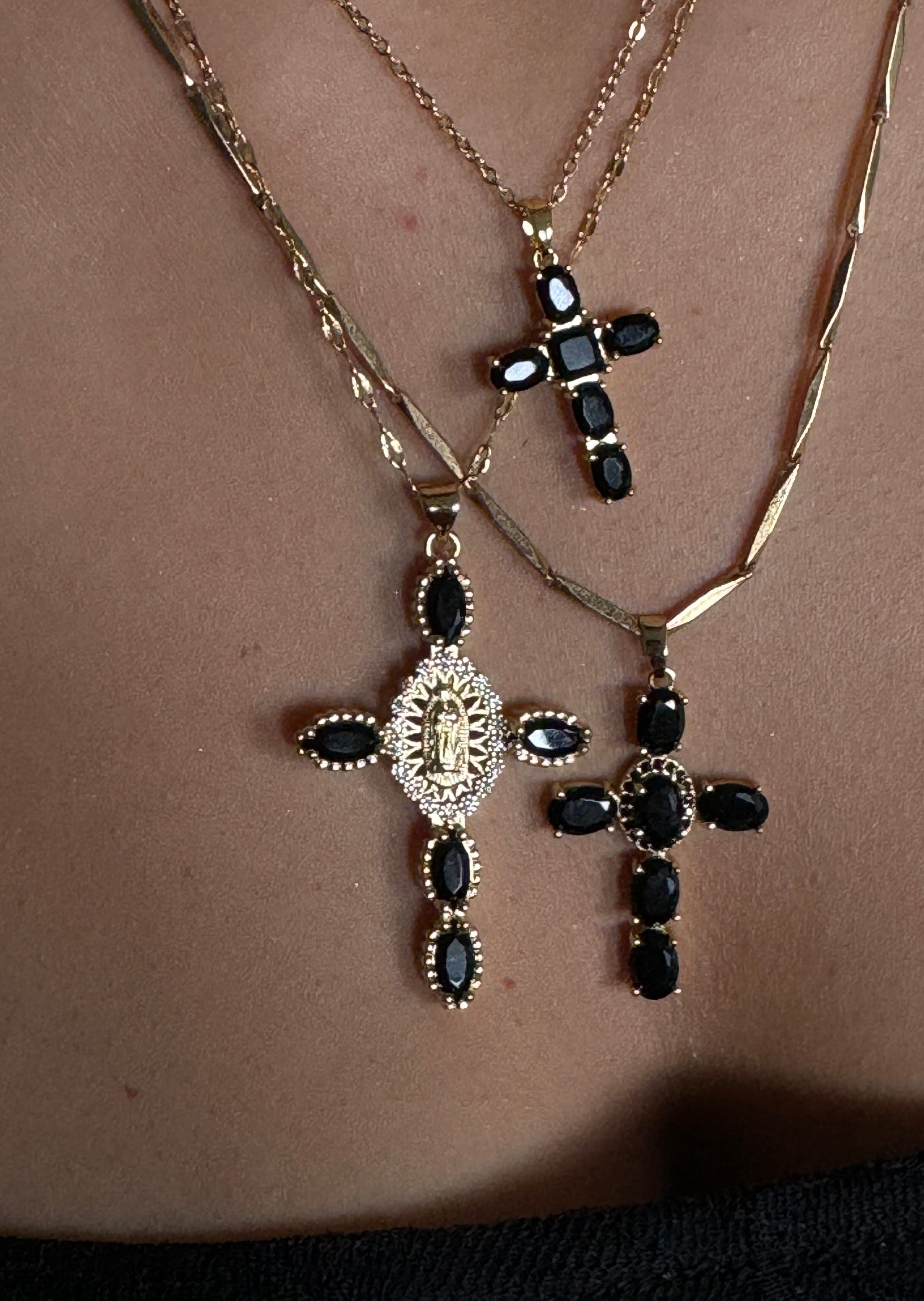 Black Vintage Cross